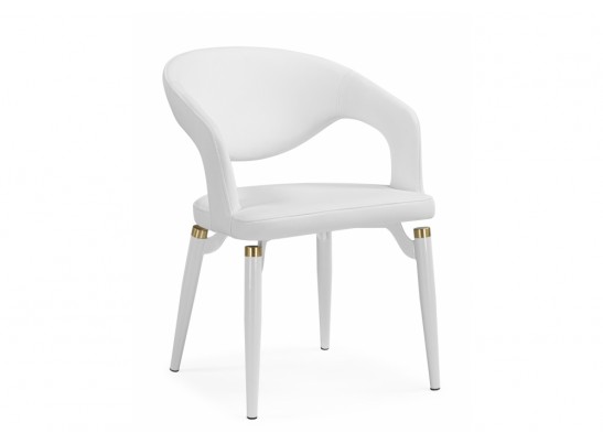 Стул на металлокаркасе Palma white / white and gold в Ростове-на-Дону