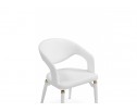 Стул на металлокаркасе Palma white / white and gold в Ростове-на-Дону