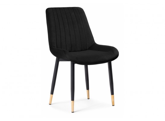 Стул на металлокаркасе Seda 1 black / gold / black в Ростове-на-Дону