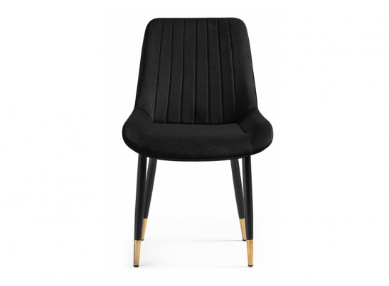 Стул на металлокаркасе Seda 1 black / gold / black в Ростове-на-Дону