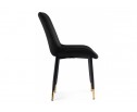 Стул на металлокаркасе Seda 1 black / gold / black в Ростове-на-Дону