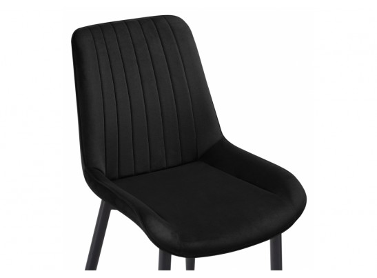 Стул на металлокаркасе Seda 1 black / gold / black в Ростове-на-Дону