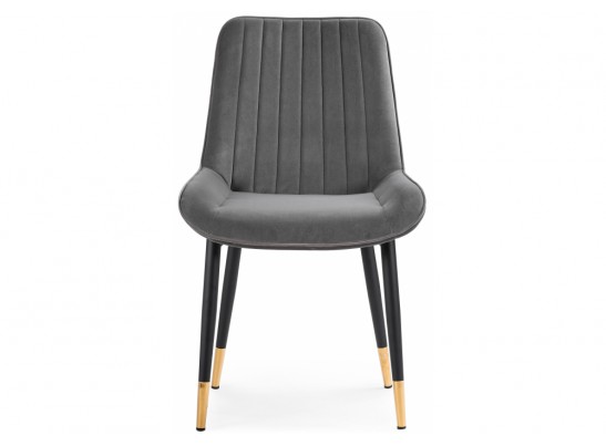 Стул на металлокаркасе Seda 1 dark gray / black / gold в Ростове-на-Дону