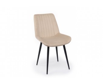 Стул на металлокаркасе Седа бежевый (zd 210) / черный