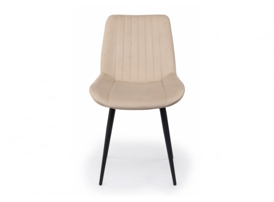 Стул на металлокаркасе Седа бежевый (zd 210) / черный в Ростове-на-Дону
