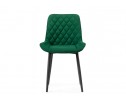 Стул на металлокаркасе Седа ромб зеленый / черный в Ростове-на-Дону