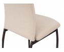 Стул на металлокаркасе Tod beige / black в Ростове-на-Дону