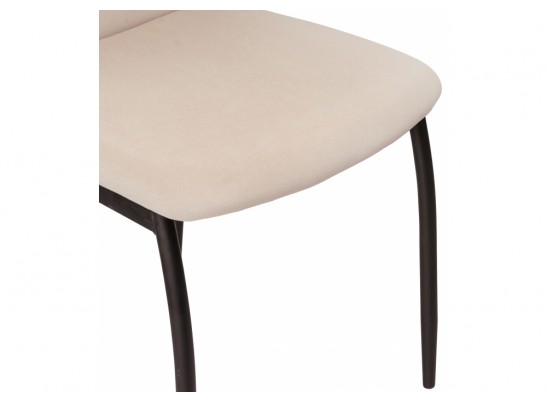 Стул на металлокаркасе Tod beige / black в Ростове-на-Дону