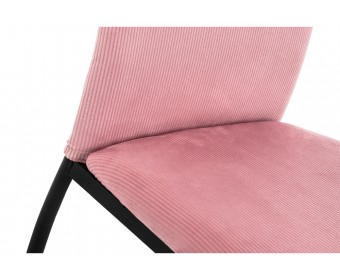 Стул Tod pink / black