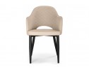 Стул на металлокаркасе Vener beige / black в Ростове-на-Дону