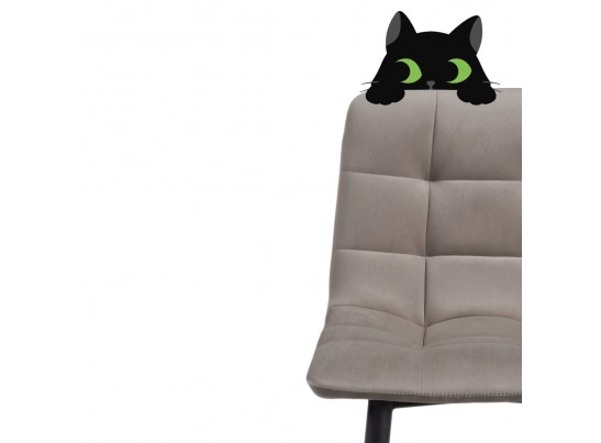 Комплект стульев полубарных Симпл 2 шт латте / черный в Ростове-на-Дону