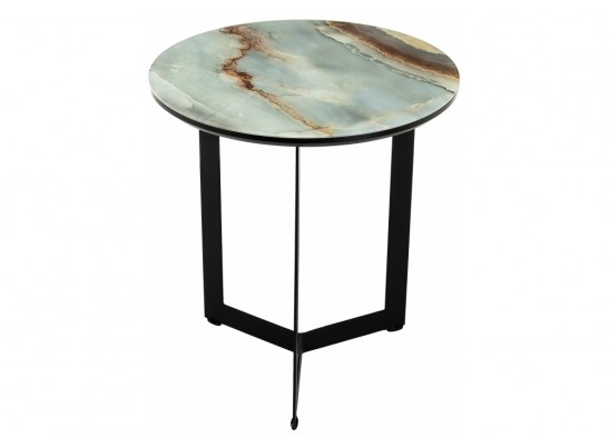 Журнальный столик Роб D-450 45х50 мрамор голубой в Ростове-на-Дону Журнальный столик Роб D-450 45х50 мрамор голубой в Ростове-на-Дону