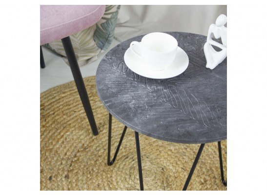 Журнальный столик SHT-CT79-1 мокрый асфальт / черный муар в Ростове-на-Дону