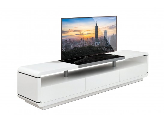 Тумба под ТВ Corso D2034 (Bright White) 2000х450х480