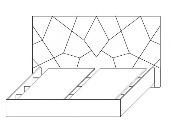Кровать 1600 Кензо