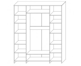 Шкаф для одежды 4Д Марсела