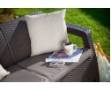 Диван пластиковый Corfu love seat