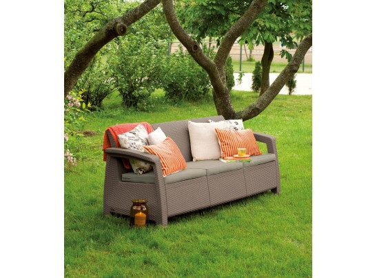 Диван пластиковый Corfu love seat max