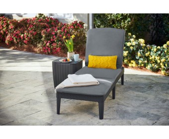 Шезлонг Jaipur Sun lounger With Cushion