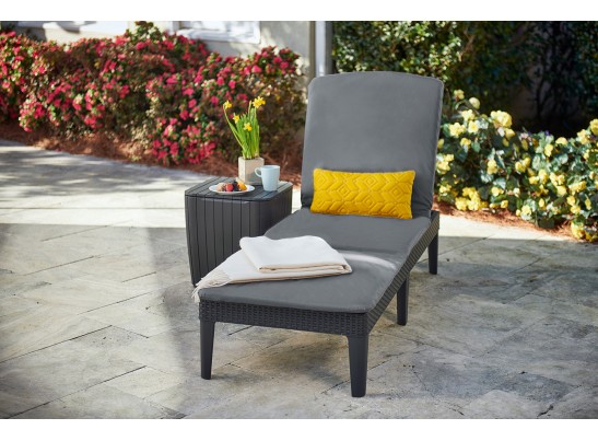 Шезлонг Jaipur Sun lounger With Cushion Шезлонг Jaipur Sun lounger With Cushion