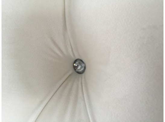 Кровать с мягким изголовьем "Афина" крем корень