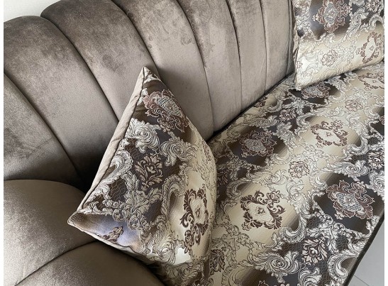 Комплект мягкой мебели Лорена орех матовый БП (ткань: Турин)