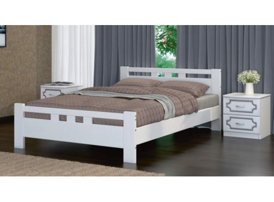 Кровать Bravo Вероника-2 Белый античный