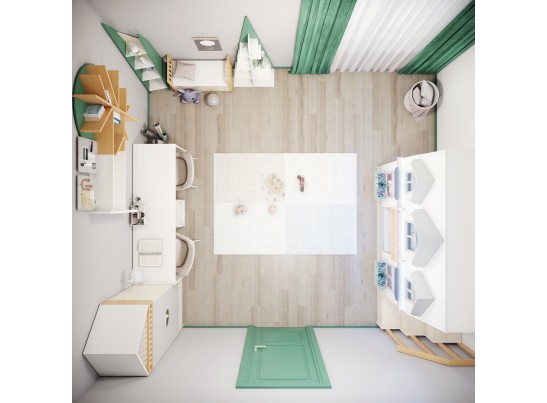 Кровать-дом Cottage