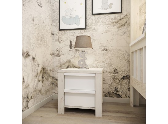 Тумбочка Crusoe White Тумбочка Crusoe White