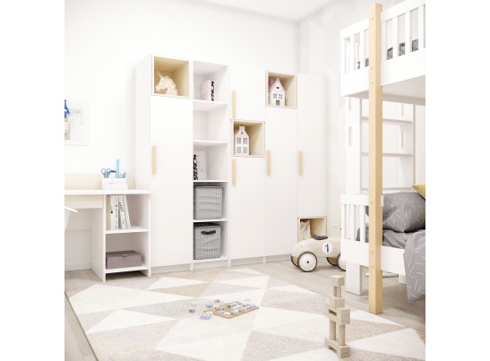 Шкаф 1 Legs White