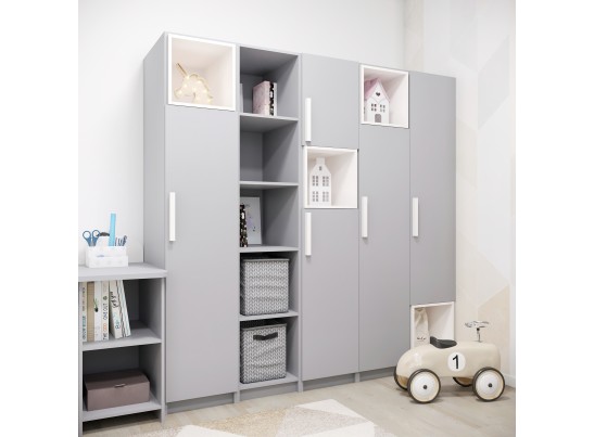 Шкаф 2 Legs Grey