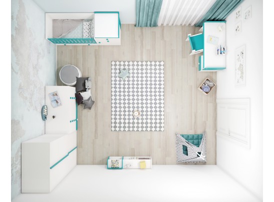 Кроватка Piglet Ocean