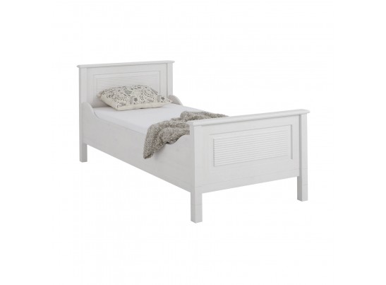 Кровать "Рауна" 90*200 (белый воск УКВ)