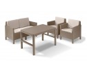 Комплект мебели Orlando set Lyon wicker table