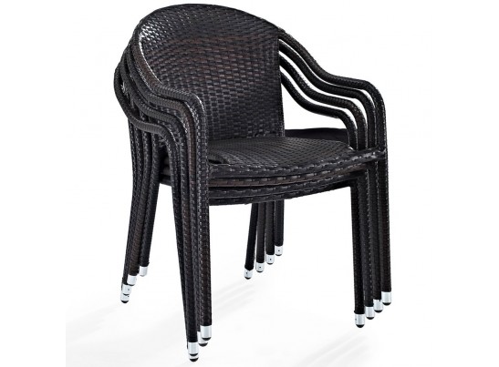 Плетеное кресло из искусственного ротанга AFM-318A-Brown в Ростове-на-Дону