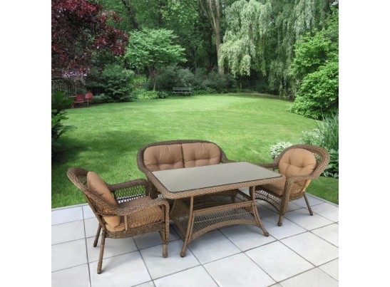 Комплект плетеной мебели T130Bg/LV520BB-Beige_Beige в Ростове-на-Дону