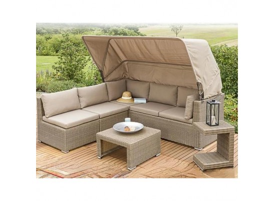 Диван-трансформер из искусственного ротанга AFM-320 Beige
