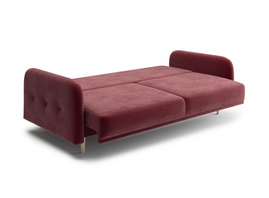 Диван-кровать Вейт тёмно-вишнёвый