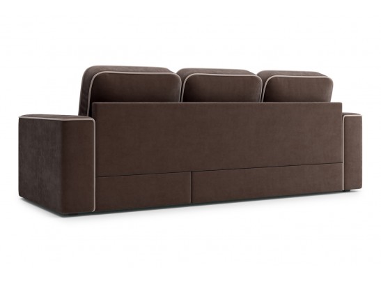 Угловой диван-кровать Астон, Коричневый