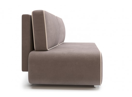 Диван прямой Уно, Коричневый-молочный