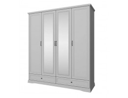 Шкаф Валенсия 4DG2S Z серый Шкаф Валенсия 4DG2S Z серый