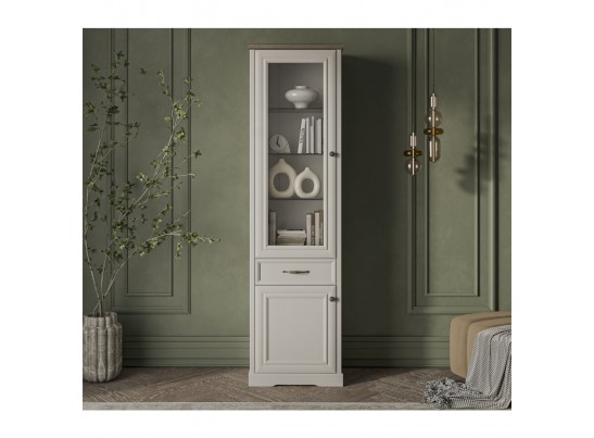 Шкаф с витриной 1V1D1S TOSCANA в Ростове-на-Дону