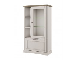 Шкаф с витриной 1V1D3N TOSCANA