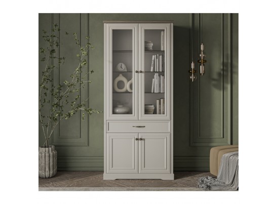 Шкаф с витриной 2V2D1S TOSCANA в Ростове-на-Дону