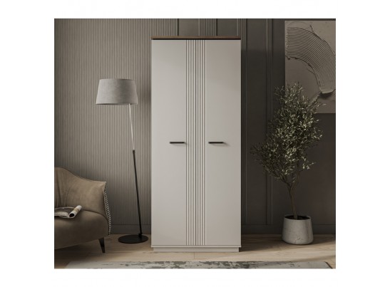 VINATI, Шкаф 2DG. Цвет ПЕРСИДСКИЙ ЖЕМЧУГ/ АМАРОК