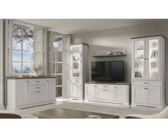 Гостиная TOSCANA Вариант 1 (2+тв+1) ПЕРСИДСКИЙ ЖЕМЧУГ/КАНЬОН