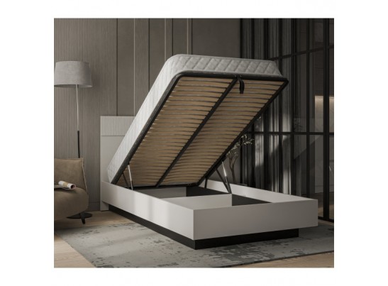 VINATI, Кровать 120 с подъемником. Цвет ПЕРСИДСКИЙ ЖЕМЧУГ/ АМАРОК