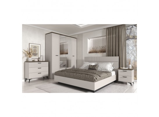 VINATI, Комод 3S. Цвет ПЕРСИДСКИЙ ЖЕМЧУГ/ АМАРОК