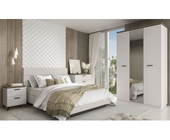 Спальный гарнитур VINATI Вариант 2 ПЕРСИДСКИЙ ЖЕМЧУГ/ АМАРОК