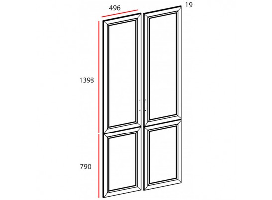 SEVILLA, Фасад 100. Цвет БЕЛЫЙ